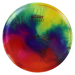 Discraft Disc Golf Paul McBeth Z Line Fly Dye Luna Putter 3/4/0/2 Rainbow/Maroon 173-174g