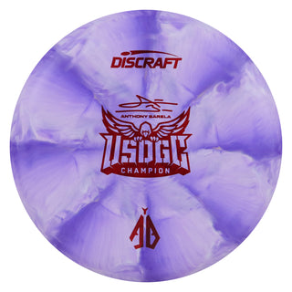 Discraft Disc Golf Anthony Barela USDGC CT Swirl Focus Putter Purple/Red 173-174g
