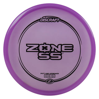 Discraft Disc Golf Z Line Zone SS Putter 4/4/-1/2 Purple/Black 170-172g