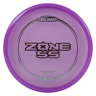 Discraft Disc Golf Z Line Zone SS Putter 4/4/-1/2 Purple/Oil Slick 170-172g