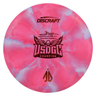 Discraft Disc Golf Anthony Barela USDGC CT Swirl Focus Putter Red/Orange 173-174g