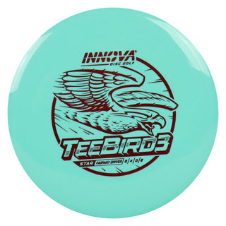 Innova Disc Golf Star Teebird3 Fairway Driver 8/4/0/2 Teal/Red 168 grams
