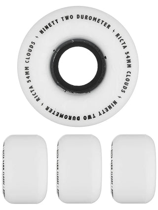 Ricta Wheels 54mm Clouds 92A White/Black