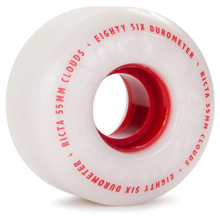 Ricta Wheels 55mm Clouds 86A White/Red