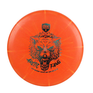 Discmania Disc Golf Arctic Fang Montomery Exo Hard Vapor Link Putter Hot Orange