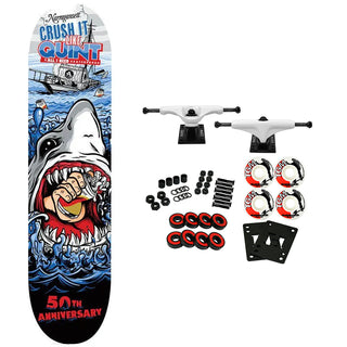 All I Need Skateboard Complete 50th Crush it Like Quint 8.25" x 31.75"