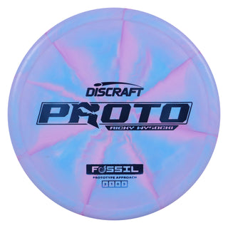 Discraft Disc Golf Ricky Wysocki Prototype Fossil Putter 3/1/0/3 Blue Pink/Blue 173-174g