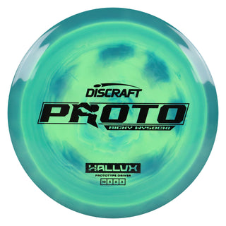 Discraft Disc Golf Ricky Wysocki Prototype Hallux Distance Driver 10/5/0/3 Green Lime/Black 173g