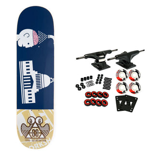 Alien Workshop Skateboard Complete Brainwash 33 8.5" x 32.25"
