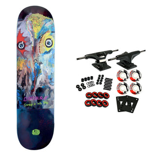 Alien Workshop Skateboard Complete Dinosaur Jr Sweep It Into Space 8.5" x 32.25"