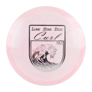 Lone Star Disc Golf Bravo Curl Driver 11/5/-1/2 Light Pink/Silver 175 grams