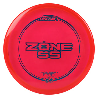 Discraft Disc Golf Z Line Zone SS Putter 4/4/-1/2 Red/Turquoise 173-174g