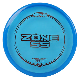 Discraft Disc Golf Z Line Zone SS Putter 4/4/-1/2 Blue/Oil Slick 170-172g