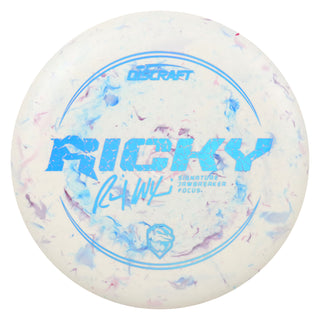 Discraft Disc Golf Ricky Wysocki Signature Jawbreaker Focus Putter 2/2/-1/2 White/Blue Holo 173-174g