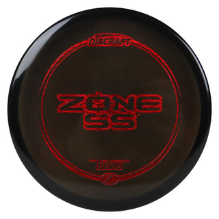 Discraft Disc Golf Z Line Zone SS Putter 4/4/-1/2 Black/Red Lines 173-174g