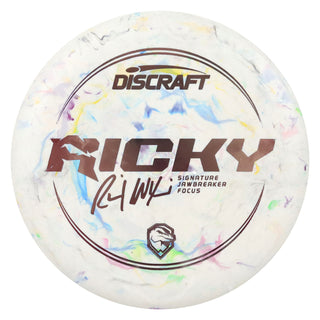 Discraft Disc Golf Ricky Wysocki Signature Jawbreaker Focus Putter 2/2/-1/2 White/Silver 170-172g