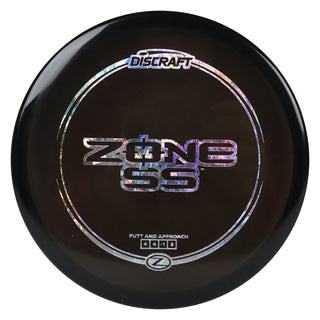 Discraft Disc Golf Z Line Zone SS Putter 4/4/-1/2 Black/Money Holo 173-174g