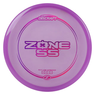 Discraft Disc Golf Z Line Zone SS Putter 4/4/-1/2 Light Purple/Purple Holo 170-172g