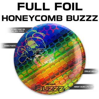 Discraft Disc Golf Full Foil SuperColor Buzzz Midrange 5/4/-1/1 - Choose Exact Disc