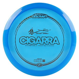 Discraft Disc Golf Anthony Barela Signature Series Z Line Cigarra Driver 7/6/-1/2 Dark Blue/Black Prisms 168g