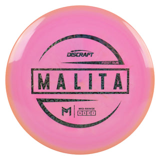 Discraft Disc Golf Paul McBeth First Run ESP Malita Midrange 5/5/-1/1 Pink Peach/Black Prisms 170-172g