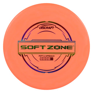 Discraft Disc Golf Putter Line Soft Zone 4/3/0/3 Orange/Rainbow 170-172g