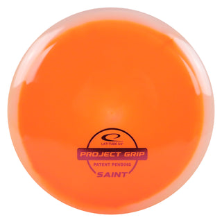 Latitude 64 Disc Golf Project Grip Saint Faurwat Druver 9/7/-1/2 Orange/Red 174 grams