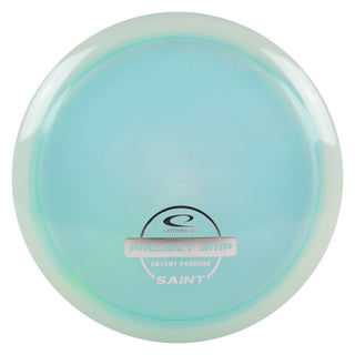 Latitude 64 Disc Golf Project Grip Saint Faurwat Druver 9/7/-1/2 Blue/Silver 176 grams