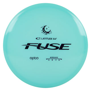 Latitude 64 Disc Golf Opto Moonshine Fuse Midrange 5/6/-1/0 Blue/Purple 178 grams