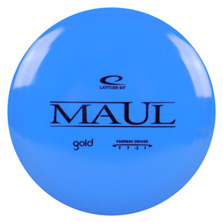 Latitude 64 Disc Golf Gold Maul Fairway Driver 7/7/-2/1 Blue/Indigo 172 grams