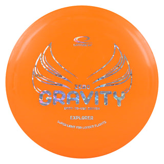 Latitude 64 Disc Golf Zero Gravity Explorer Fairway Driver 7/5/0/2 Orange/Holo Shatter 122 grams