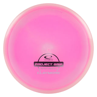 Latitude 64 Disc Golf Project Grip Claymore Midrange 5/5/-1/1 Pink/Lavender 178 grams
