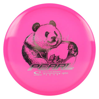 Latitude 64 Disc Golf Opto Pearl Midrange 4/6/-4/0 Pink/Silver 158 grams