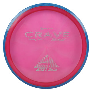 Axiom Disc Golf Proton Crave Fairway Driver 6.5/5/-1/1 Hot Pink/Blue Blend 174 grams