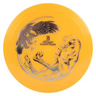 Discraft Disc Golf Big Z Raptor Mini 6" Thrower or Marker Orange/Silver