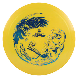 Discraft Disc Golf Big Z Raptor Mini 6" Thrower or Marker Mango/Turquoise