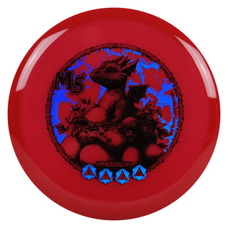 Prodigy Disc Golf 400 Glow M5 Broodling Midrange 5/5/-2/0.5 Red/Blue Holo 180 grams
