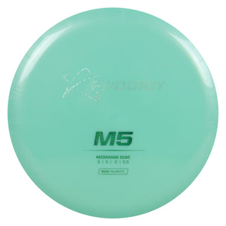 Prodigy Disc Golf 500 M5 Midrange 5/5/-2/0.5 Mint/Ghost Holo/Green Shimmer 178 grams