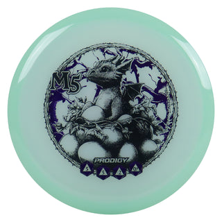 Prodigy Disc Golf 400 Glow M5 Broodling Midrange 5/5/-2/0.5 Mint/Indigo 179 grams