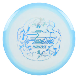 Innova Disc Golf Halo Star Fox Midrange 5/6/-2/1 Light Blue White/Blue Holo 174 grams