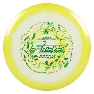 Innova Disc Golf Halo Star Fox Midrange 5/6/-2/1 Gold White/Green Shatter 177 grams
