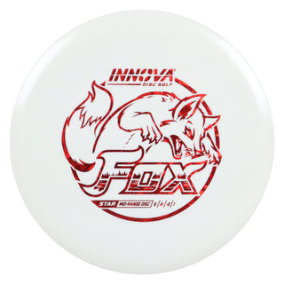 Innova Disc Golf Star Fox Midrange 5/6/-2/1 White/Red Shatter 168 grams
