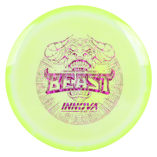 Innova Disc Golf Halo Star Beast Distance Driver 10/5/-2/2 DayGlo/Magenta Shatter 173 grams