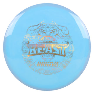 Innova Disc Golf Halo Star Beast Distance Driver 10/5/-2/2 Light Blue/Gold Holo 173 grams