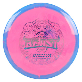 Innova Disc Golf Halo Star Beast Distance Driver 10/5/-2/2 Blue Pink/Blue Metallic 173 grams