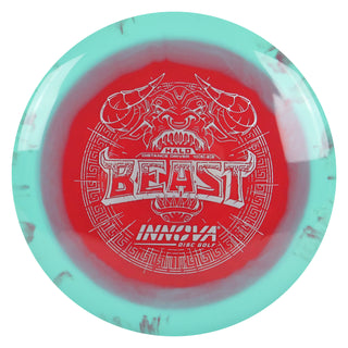 Innova Disc Golf Halo Star Beast Distance Driver 10/5/-2/2 Teal Red/Silver 160 grams