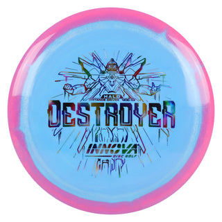 Innova Disc Golf Halo Star Destroyer Distance Driver 12/5/-1/3 Pink Blue/Jellybean 157 grams