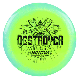 Innova Disc Golf Halo Star Destroyer Distance Driver 12/5/-1/3 Teal Green/Black 146 grams