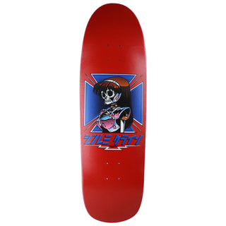 JK Industries Skateboard Deck Dream Hawk Old School Red 9.75" Hook Ups