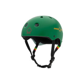 Pro Tec Helmet Classic Skate Matte Rasta Green Size S